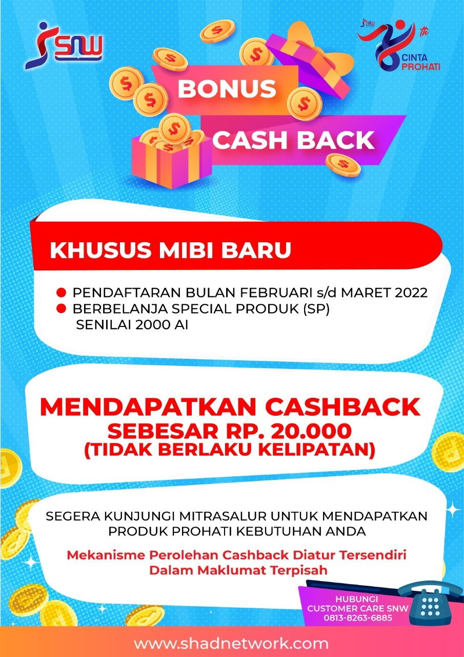 bros bonus cash back